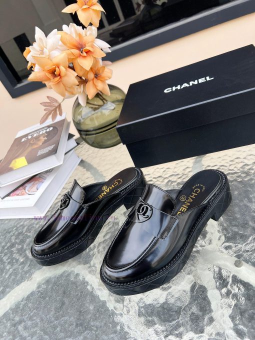 Yuan ️𝗖𝗛𝗔𝗡𝗘𝗟𝟐 4B Chanel high school retro loafersChanel's Granny Chanel is a big head loafer2ox3r0zq - Image 5