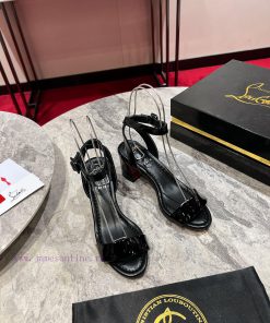Coarse heeled sandals ︎ ️Miss Jane sandals are designed with 55mm right angled high heels. Tjs0hes41
