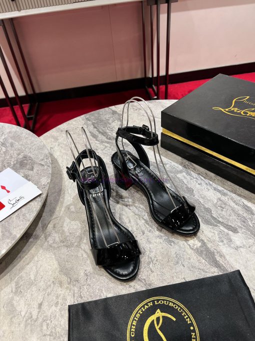 Coarse heeled sandals ︎ ️Miss Jane sandals are designed with 55mm right angled high heels. Tjs0hes41 - Image 2