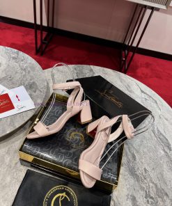 Coarse heeled sandals ︎ ️Miss Jane sandals are designed with 55mm right angled high heels. Tntgbb8ve