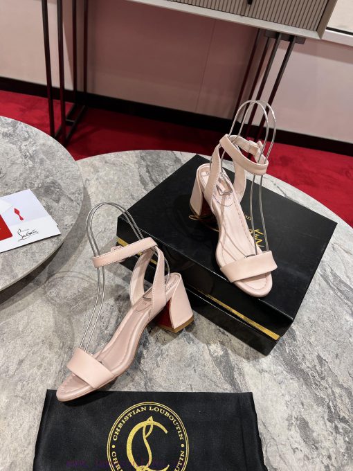 Coarse heeled sandals ︎ ️Miss Jane sandals are designed with 55mm right angled high heels. Tntgbb8ve - Image 5