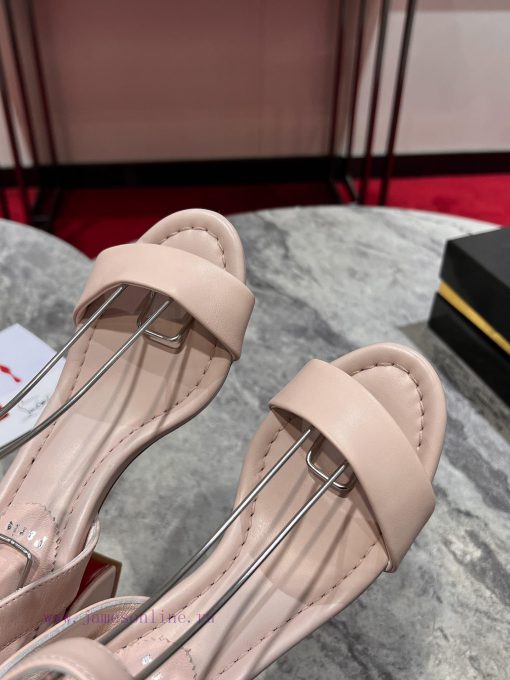 Coarse heeled sandals ︎ ️Miss Jane sandals are designed with 55mm right angled high heels. Tntgbb8ve - Image 8