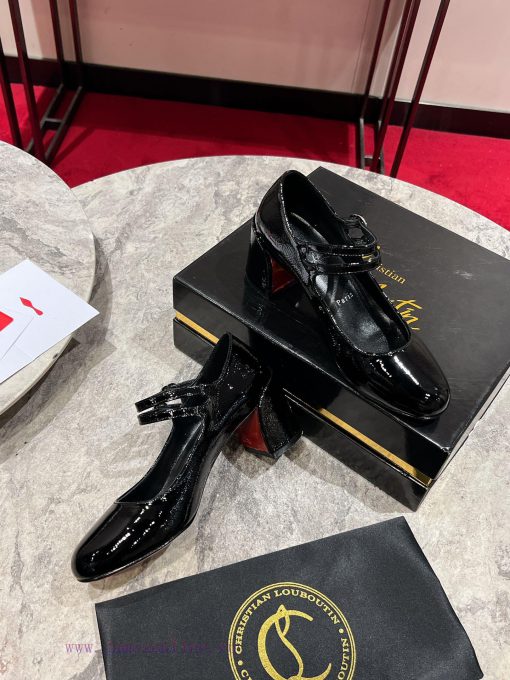 Mary Jane Single Shoes ︎ ️French retro signature item - Mary Jane shoes, highlighting uniquek4srv46u - Image 4