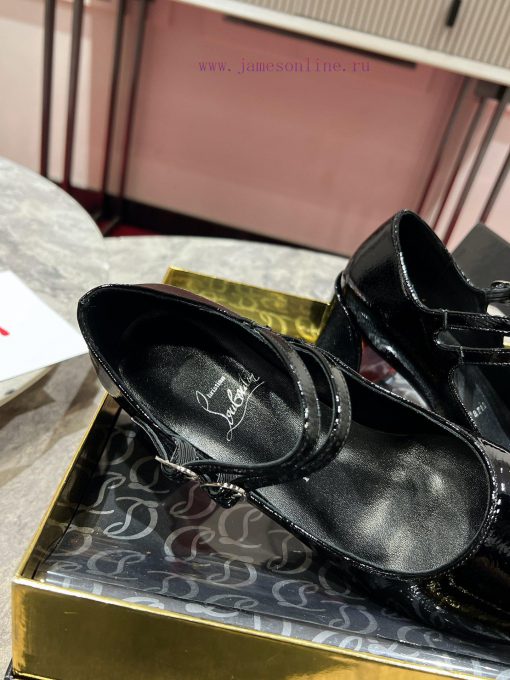 Mary Jane Single Shoes ︎ ️French retro signature item - Mary Jane shoes, highlighting uniquek4srv46u - Image 7