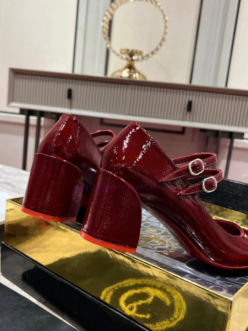 Mary Jane Single Shoes ︎ ️French retro signature item - Mary Jane shoes, highlighting uniquea6n71bis - Image 7