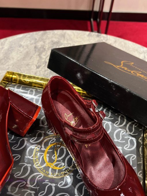 Mary Jane Single Shoes ︎ ️French retro signature item - Mary Jane shoes, highlighting uniquea6n71bis - Image 8