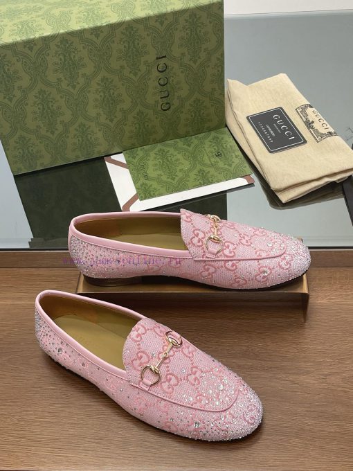 2025 early spring new Gucci Jordaan series multi facet crystal diamond loafers, aiming for t4lsz9nfy - Image 3
