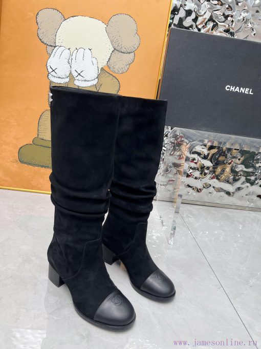 Chanel, Chanel 2024b autumn/winter boots This season's essential item for autumn and winter,kg8ydpqv - Image 5