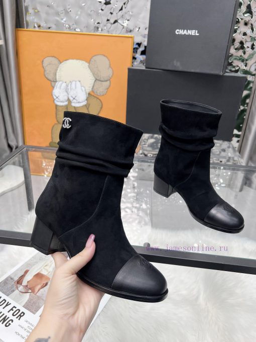 Chanel, Chanel 2024b autumn/winter boots This season's essential item for autumn and winter,1fpt7ex5 - Image 2