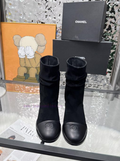 Chanel, Chanel 2024b autumn/winter boots This season's essential item for autumn and winter,1fpt7ex5 - Image 4