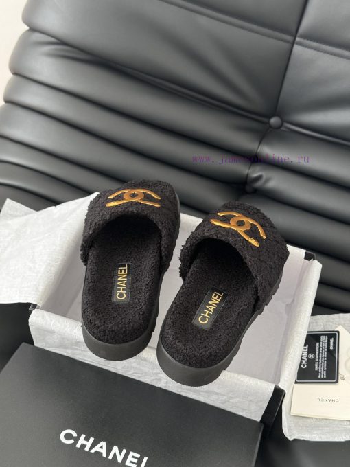 Chanel 24B new fur slippersThis fur mop is really cuteSoft and fluffy fur, comfortable and wgxu9w2de - Image 7