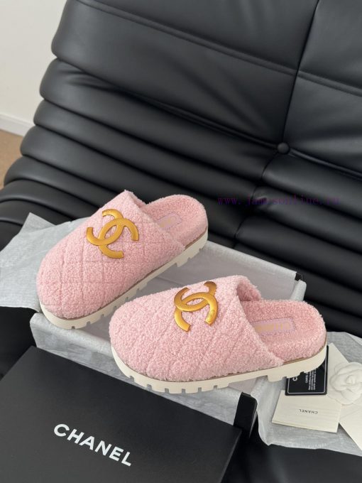 Chanel 24B new fur slippersThis fur mop is really cuteSoft and fluffy fur, comfortable and w25n56ill - Image 5