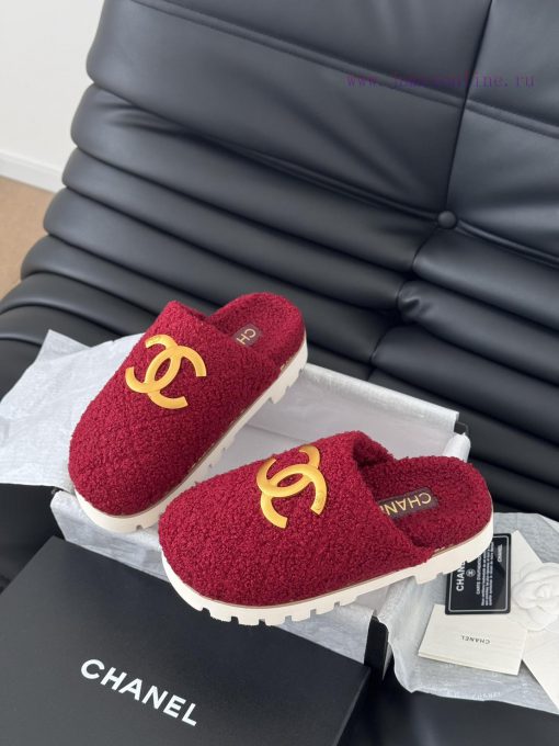 Chanel 24B new fur slippersThis fur mop is really cuteSoft and fluffy fur, comfortable and w34zmyvrh - Image 5