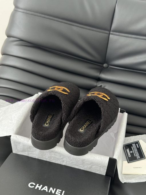 Chanel 24B new fur slippersThis fur mop is really cuteSoft and fluffy fur, comfortable and wila51xtx - Image 6