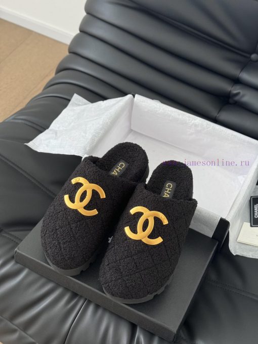 Chanel 24B new fur slippersThis fur mop is really cuteSoft and fluffy fur, comfortable and wila51xtx - Image 7