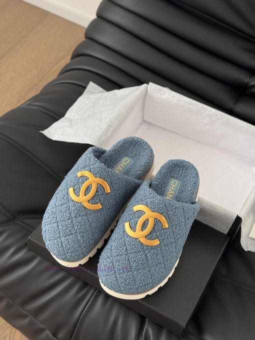 Chanel 24B new fur slippersThis fur mop is really cuteSoft and fluffy fur, comfortable and wgutv65m7 - Image 7