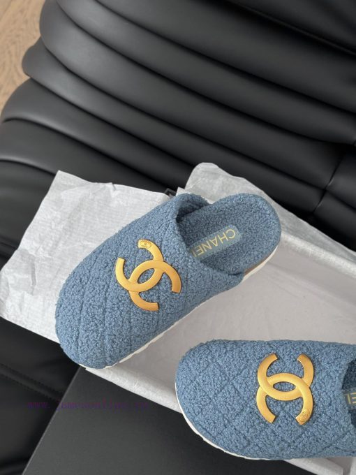 Chanel 24B new fur slippersThis fur mop is really cuteSoft and fluffy fur, comfortable and wgutv65m7 - Image 10