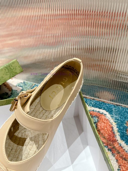 Gucci/Gucci 2024 early spring rainbow fisherman shoes, as the iconic symbol of the brand, co7e3565da - Image 5