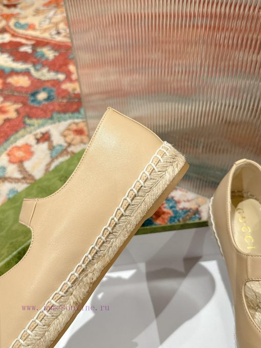 Gucci/Gucci 2024 early spring rainbow fisherman shoes, as the iconic symbol of the brand, co7e3565da - Image 7