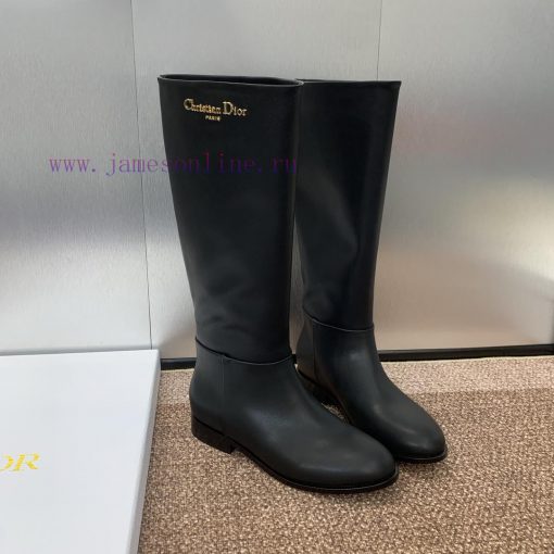 Dior 2024 Autumn/Winter New D-Major Series Punk Style Women's Boots Star Same CD Letter Logopkaea0et
