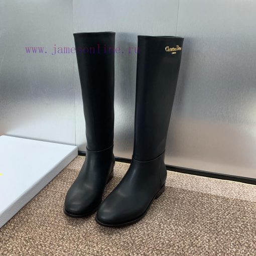 Dior 2024 Autumn/Winter New D-Major Series Punk Style Women's Boots Star Same CD Letter Logopkaea0et - Image 5
