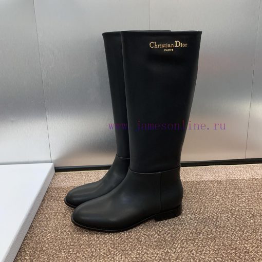 Dior 2024 Autumn/Winter New D-Major Series Punk Style Women's Boots Star Same CD Letter Logopkaea0et - Image 6