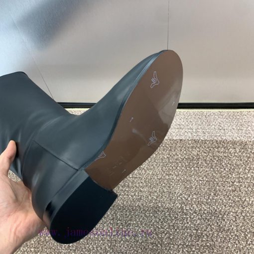 Dior 2024 Autumn/Winter New D-Major Series Punk Style Women's Boots Star Same CD Letter Logopkaea0et - Image 7
