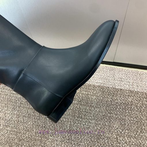 Dior 2024 Autumn/Winter New D-Major Series Punk Style Women's Boots Star Same CD Letter Logopkaea0et - Image 9