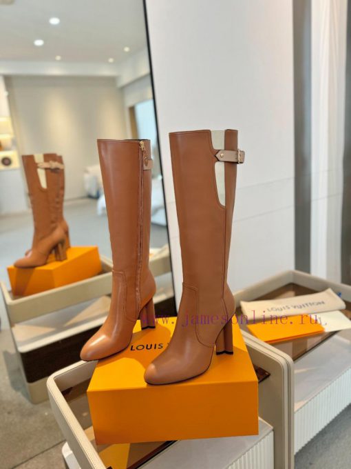 2024 Latest L ️ Home Latest Autumn and Winter Official Website Series Fashion Show Long Boot6d6igiv7 - Image 3