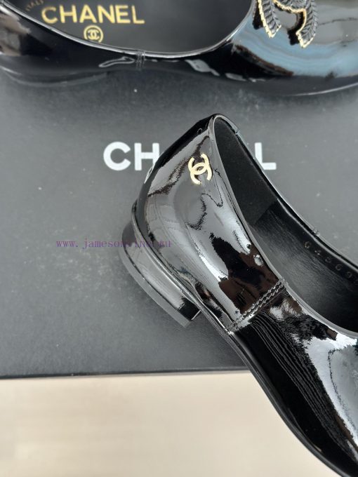 Chanel | Chanel 25C New ProductDouble C loafersThe shoe upper is made of imported calf patenju3k3owg - Image 7