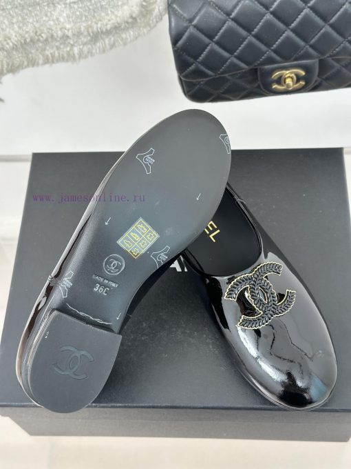 Chanel | Chanel 25C New ProductDouble C loafersThe shoe upper is made of imported calf patenju3k3owg - Image 10