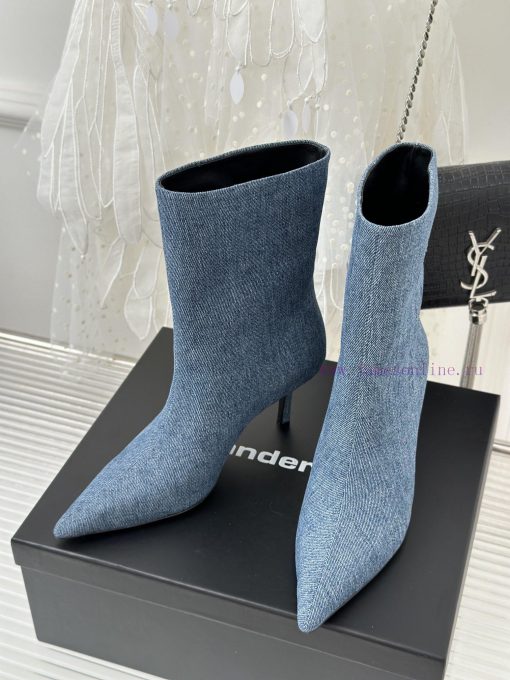 Alexander Wang/Alexander Wang 23S Autumn/WinterNew New York Fashion Week Letter High Heel Sh63guwkge - Image 3