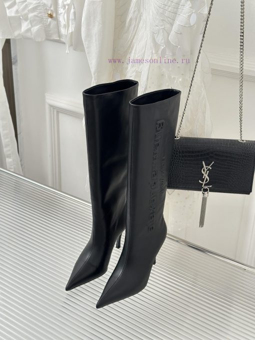 Alexander Wang/Alexander Wang 23S Autumn/WinterNew New York Fashion Week Letter High Heel Bogdgn39uc - Image 3