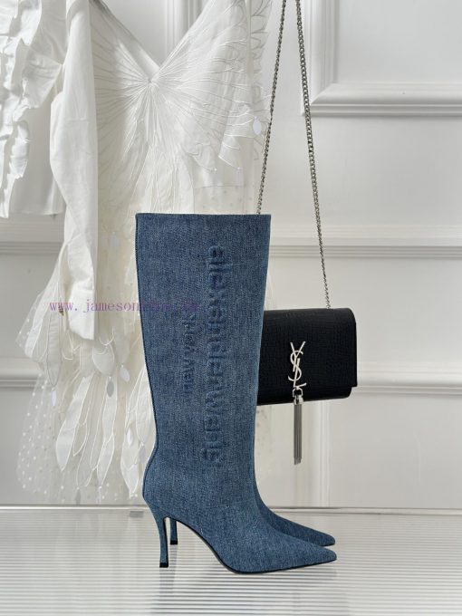 Alexander Wang/Alexander Wang 23S Autumn/WinterNew New York Fashion Week Letter High Heel Bo28n9r47e - Image 2