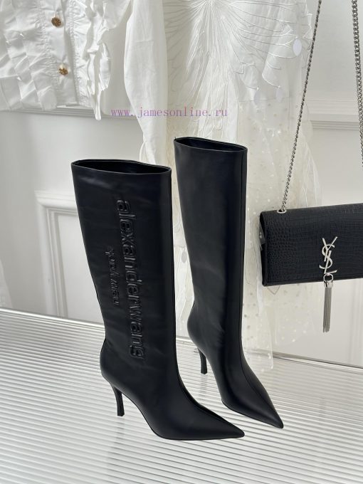 Alexander Wang/Alexander Wang 23S Autumn/WinterNew New York Fashion Week Letter High Heel Bogdgn39uc - Image 4