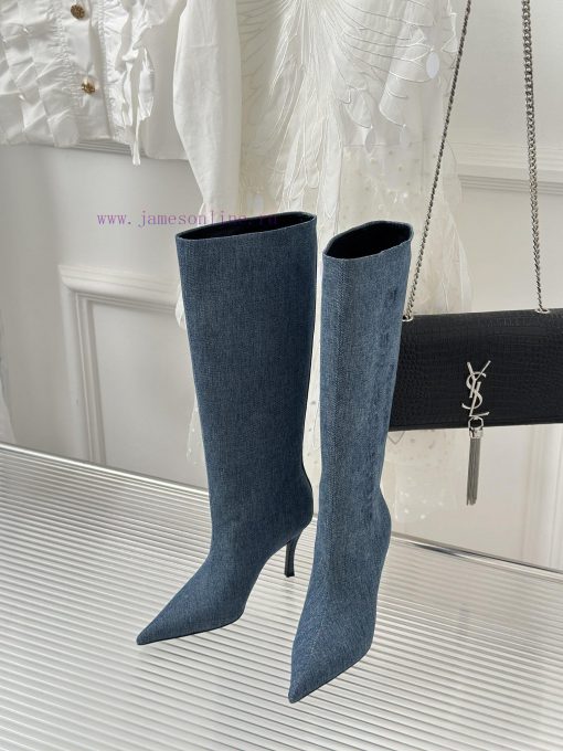 Alexander Wang/Alexander Wang 23S Autumn/WinterNew New York Fashion Week Letter High Heel Bo28n9r47e - Image 7