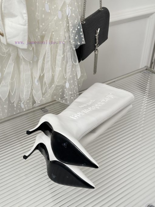 Alexander Wang/Alexander Wang 23S Autumn/WinterNew New York Fashion Week Letter High Heel Boll2dxj2w - Image 10