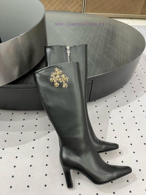 𝒄𝒉𝒓𝒐𝒎𝒆𝒉𝒆𝒂𝒓𝒕𝒆𝟐𝟒𝑭𝑾 New explosive modelsFabric cowhideInner sheepskinLeather soleElegant style udh3qotk - Image 6