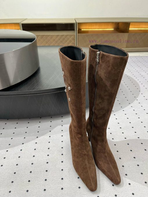 𝒄𝒉𝒓𝒐𝒎𝒆𝒉𝒆𝒂𝒓𝒕𝒆𝟐𝟒𝑭𝑾 New explosive modelsFabric made of cow suedeInner sheepskinLeather soleEleg5jjgocwb - Image 2