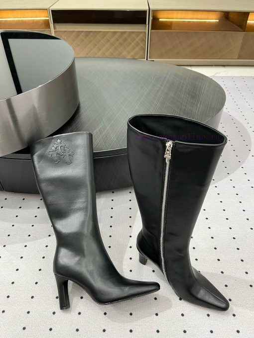𝒄𝒉𝒓𝒐𝒎𝒆𝒉𝒆𝒂𝒓𝒕𝒆𝟐𝟒𝑭𝑾 New explosive modelsFabric patent leatherInner sheepskinLeather soleElegantaswzmsmi - Image 7