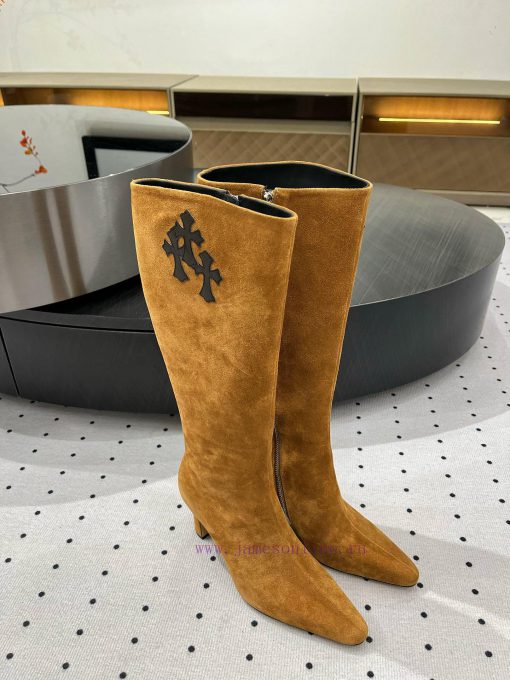 𝒄𝒉𝒓𝒐𝒎𝒆𝒉𝒆𝒂𝒓𝒕𝒆𝟐𝟒𝑭𝑾 New explosive modelsFabric made of cow suedeInner sheepskinLeather soleElegysth8c3r - Image 3
