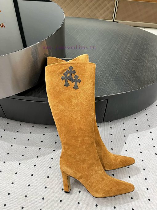 𝒄𝒉𝒓𝒐𝒎𝒆𝒉𝒆𝒂𝒓𝒕𝒆𝟐𝟒𝑭𝑾 New explosive modelsFabric made of cow suedeInner sheepskinLeather soleElegysth8c3r - Image 5