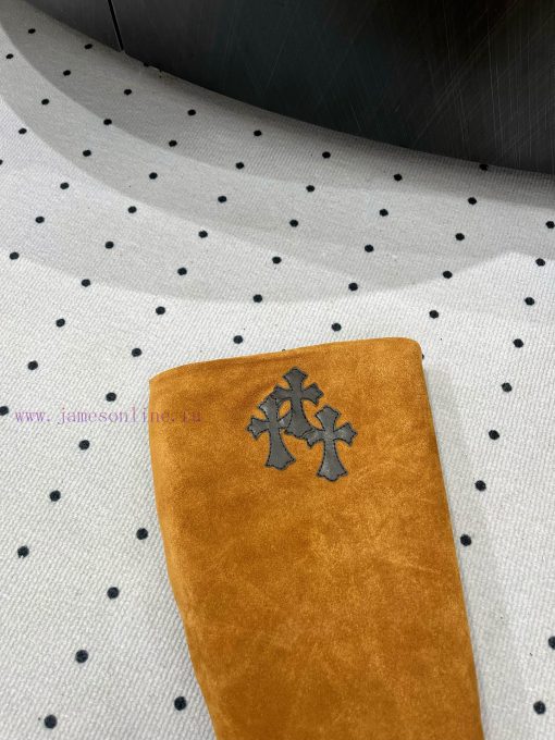 𝒄𝒉𝒓𝒐𝒎𝒆𝒉𝒆𝒂𝒓𝒕𝒆𝟐𝟒𝑭𝑾 New explosive modelsFabric made of cow suedeInner sheepskinLeather soleElegysth8c3r - Image 9