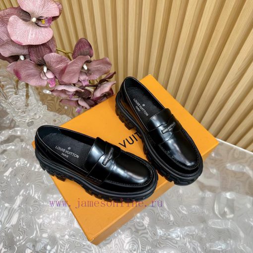 2024 new model 🧡LV  Louis Vuitton 🧡Moon_g  Thick soled loafers——————————The single item made3uscimkd - Image 3