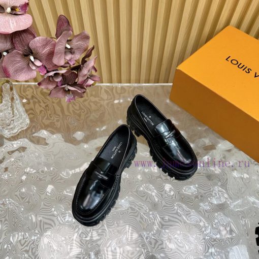 2024 new model 🧡LV  Louis Vuitton 🧡Moon_g  Thick soled loafers——————————The single item made3uscimkd - Image 7