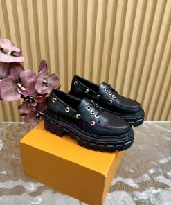 2024 new model 🧡LV  Louis Vuitton 🧡Moon_g  Thick soled loafers——————————The single item madeif59v0gp