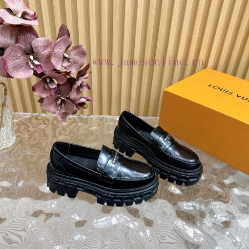 2024 new model 🧡LV  Louis Vuitton 🧡Moon_g  Thick soled loafers——————————The single item made3uscimkd - Image 8