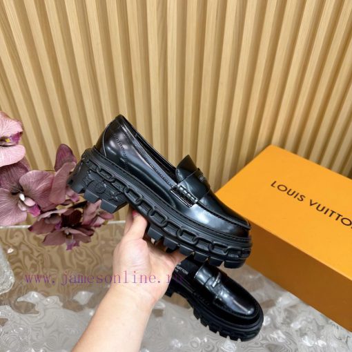 2024 new model 🧡LV  Louis Vuitton 🧡Moon_g  Thick soled loafers——————————The single item made3uscimkd - Image 10