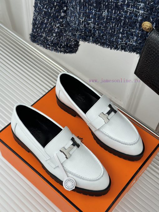 Top versionHermes Classic H-Button loafersSuper versatile shoe design with a delicate and we0jwbdo2m - Image 4