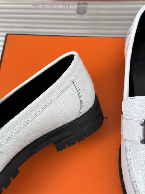 Top versionHermes Classic H-Button loafersSuper versatile shoe design with a delicate and we0jwbdo2m - Image 7